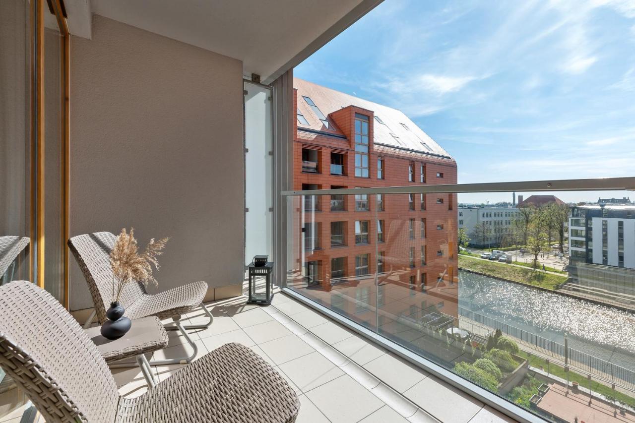Aura - Riverside & Parking By Downtown Apartments Gdansk Exterior foto