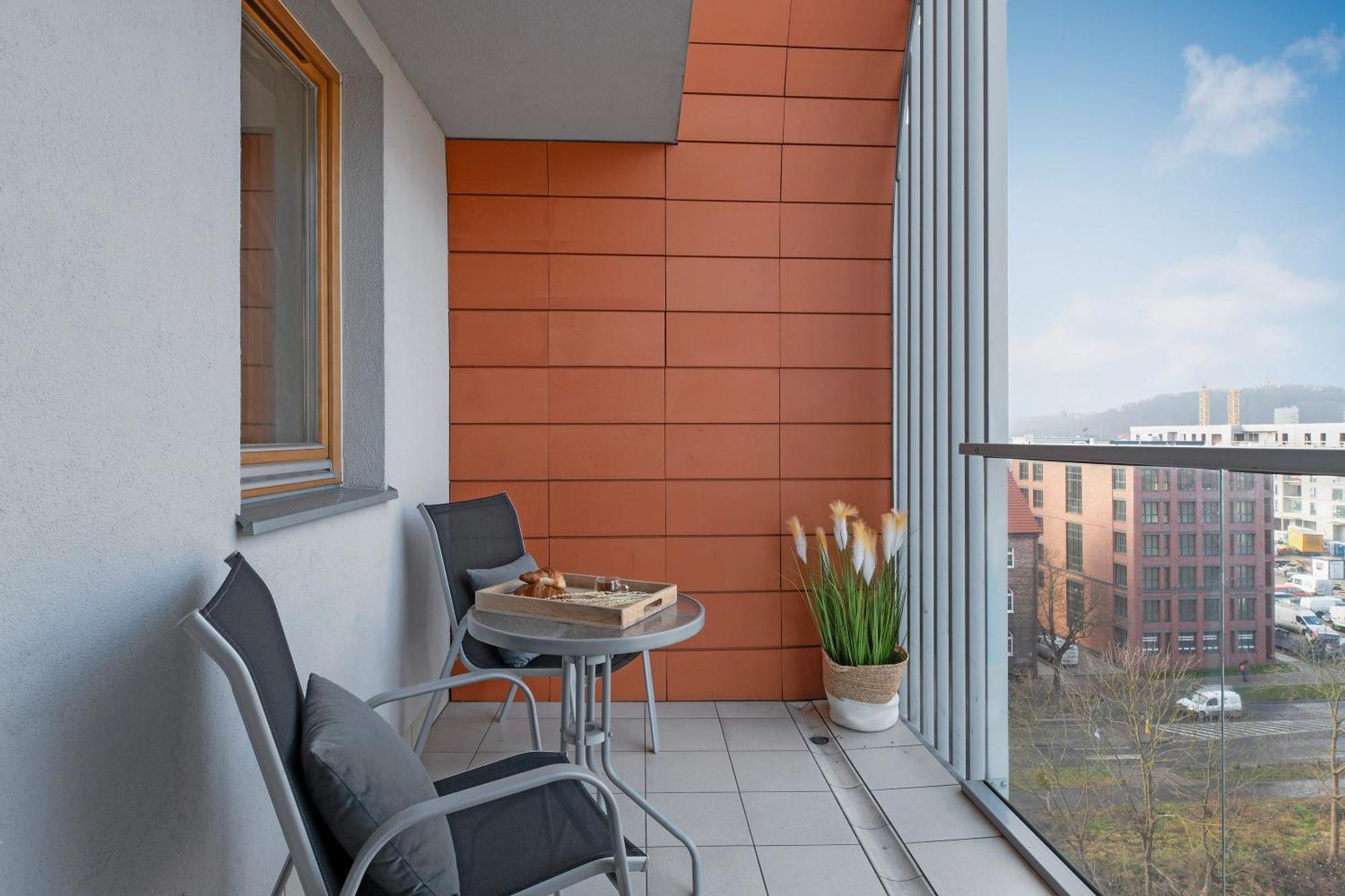 Aura - Riverside & Parking By Downtown Apartments Gdansk Habitación foto